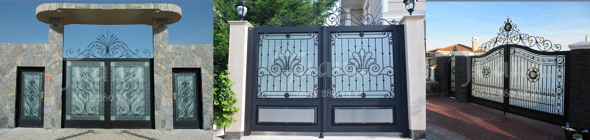 Tuana Ferforje - Villa Kapıları - Garaj Kapıları - Bahçe Kapıları - Merdiven Korkulukları